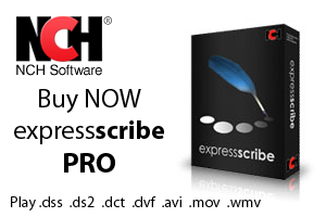 Buy Express Scribe Pro by NCH Software